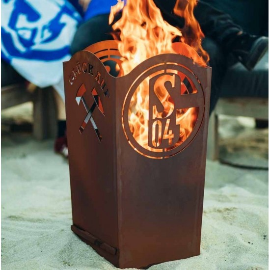 Schalke Fanshop Feuerkorb kaufen