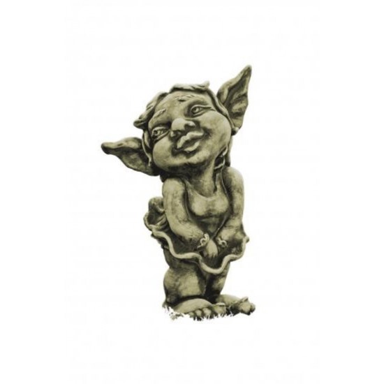 Steinfigur Troll als Mädchen Malin Höhe 51 cm