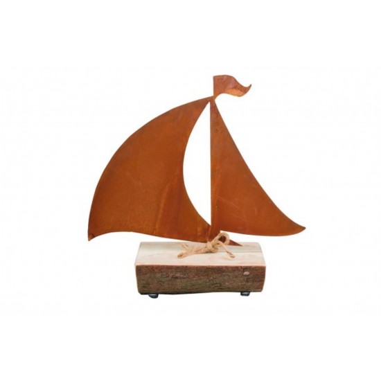 Segelschiff "Rainer" groß - Höhe 60 cm