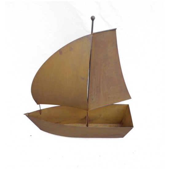 Segelboot 3D - zum Bepflanzen 83 cm hoch