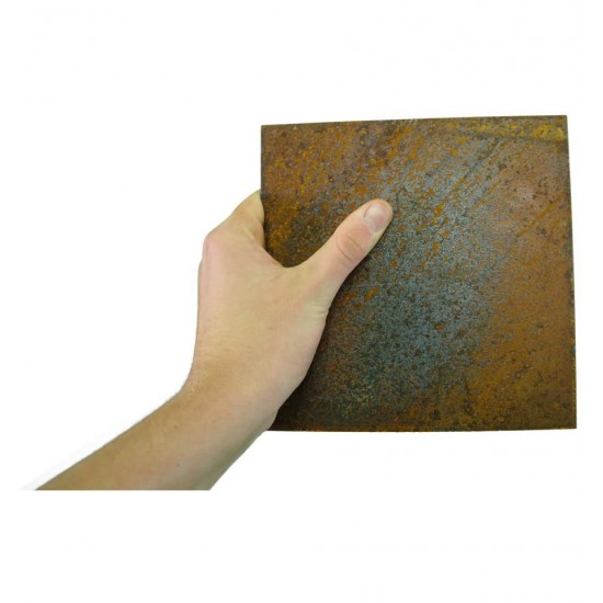 Rost Platte 19 x 19 cm als feuerfeste Abdeckung für - Nico - Säulen
