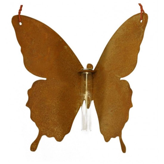 Schmetterling "Mariposa" zum Hängen mit Reagenzglas-Halter - Höhe 20 cm - Breite 26 cm