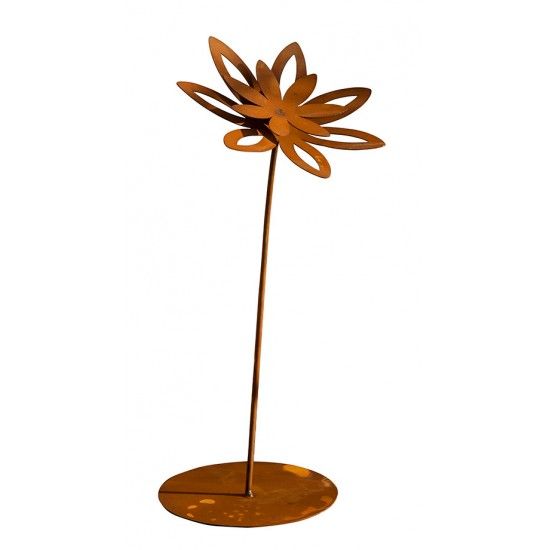 Deko Blume - Margerite, auf Platte, Höhe 50 cm