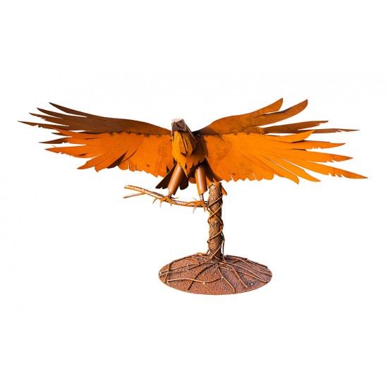 Deko Seeadler 3D aus Metall - Höhe 45 cm - Breite 94 cm - Tiefe 41 cm