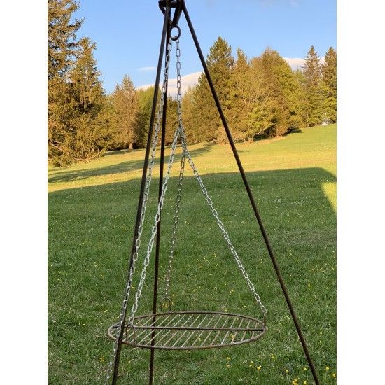 Neuheiten decoratio Dreibeingrill - Höhe 190 cm - mit Grillrost Ø 40 cm 
Höhe 190 cm
Durchmesser Grill 40 cm
unbehandelt
pas