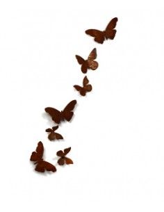 Kaufen Sie Rost Deko Schmetterling Filigran  Hängedeko für Garten und Haus  zu Großhandelspreisen
