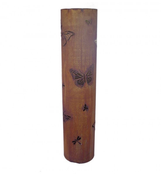 runde Rostsäulen Schmetterlingssäule - Farfalla - RUND 120cm Höhe: 120cm
Durchmesser: 22cm
