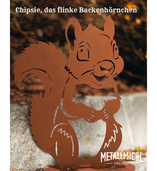 Backenhörnchen Chipsie - 32 cm hoch