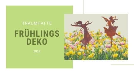 Frühling / Ostern in Edelrost - trendige Rost Gartendekoration für Haus und  Garten